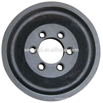 custom cast iron linde forklift drive wheels